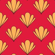 Abstract Shell Seamless Pattern N2