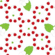 Seamless pattern with ladybugs N3