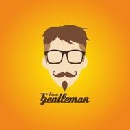 gentleman cartoon avatar N10