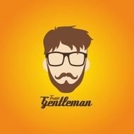 gentleman cartoon avatar N14