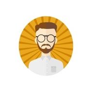 gentleman cartoon avatar N25