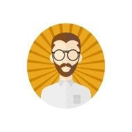 gentleman cartoon avatar N26