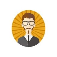 gentleman cartoon avatar N27
