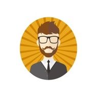 gentleman cartoon avatar N28