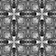 Seamless Abstract Kaleidoscope Pattern (Vector) N2