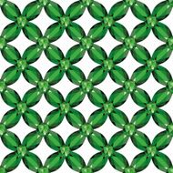 Flower Mesh emeralds seamless texture vector