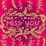 Cute floral background in vector Romantic card N2