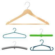 Vector hangers set