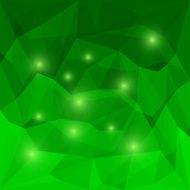 Abstract bright colored polygonal triangular background with glaring lights N5
