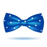 Vector bow tie icon isolated on white background