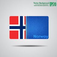 Denim flag of Norway