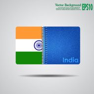 Denim flag of India