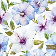 Blue flowers pattern N3