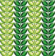 Emeralds leaves seamless texture vector