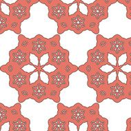 Romantic lace seamless patern in retro style