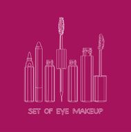 set of eye makeup N3