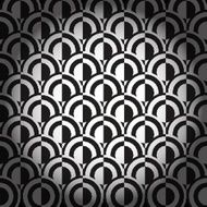 Black and white geometric background