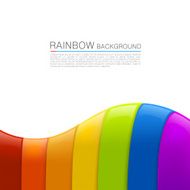 Vector rainbow background