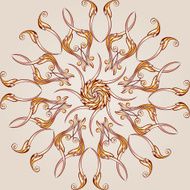 Flower pattern henna N11
