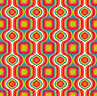 seamless retro pattern N13