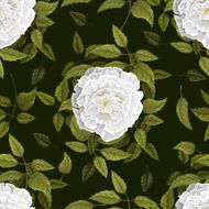 Seamless floral pattern with flowers