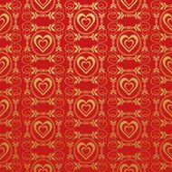 red wallpaper in old style N19