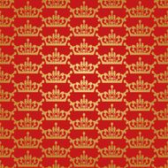 red wallpaper in old style N24