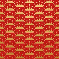 red wallpaper in old style N26