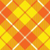 orange yellow tartan fabric texture diagonal pattern seamless N2