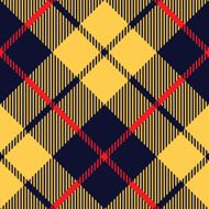 blue orange tartan fabric texture diagonal pattern seamless