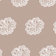 Old lace background ornamental flowers N2