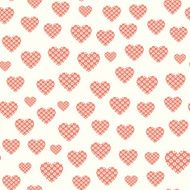 Seamless pattern with hearts N35