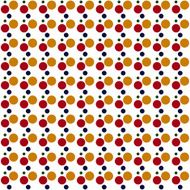 Simple seamless polka dots background