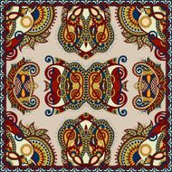silk neck scarf or kerchief square pattern design N3