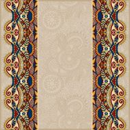 ornamental background with flower ribbon stripe pattern N2