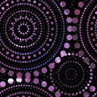 Abstract seamless background made of rings N4