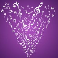 Note sound background