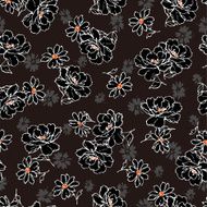 Floral Pattern N185