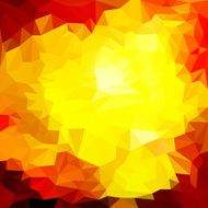abstract triangle polygonal geometric background for use in design N2