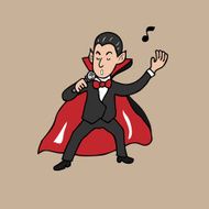 Singing Dracula