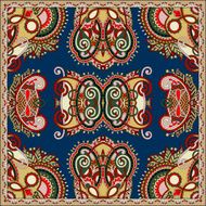 silk neck scarf or kerchief square pattern design N9