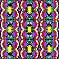 geometry vintage pattern ethnic style ornamental background N5