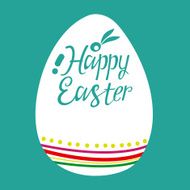 Postcard Easter egg