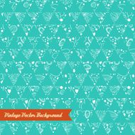 Abstract hand-drawn seamless floral pattern N3