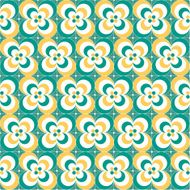 Seamless colorful ornamental pattern N6
