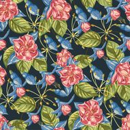 seamless flower pattern N16