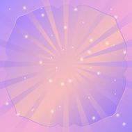 Radial vector background retro
