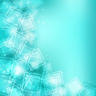 Abstract design with square