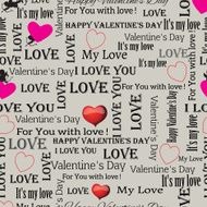 background to the Valentine&#039;s Day vintage
