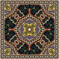 silk neck scarf or kerchief square pattern design N14